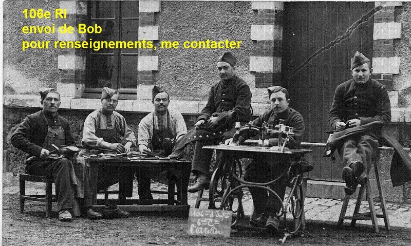 regiment106 9.jpg - Photo N° 9 : L'atelier de sellerie de la 6e compagnie du 106e régiment d'infanterie