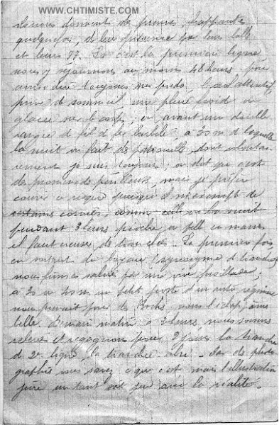 6 11 04 1915 b.jpg - 6 : Lettres de guerre de Joseph POURRICHOU du 107ème régiment d’infanterie, puis 302ème régiment d’infanterie - 11 avril 1915