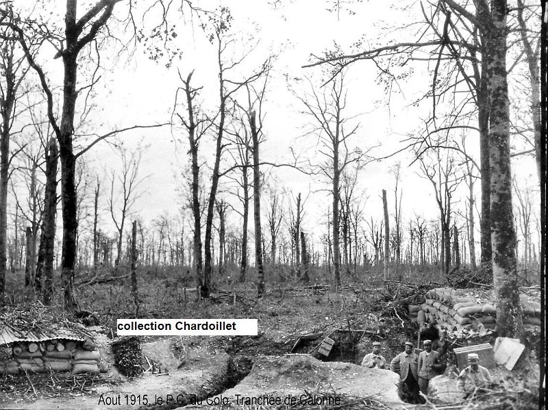 tranchee de Calonne 4.jpg - 05 : PC de la tranchée de Calonne du 128e régiment d'infanterie