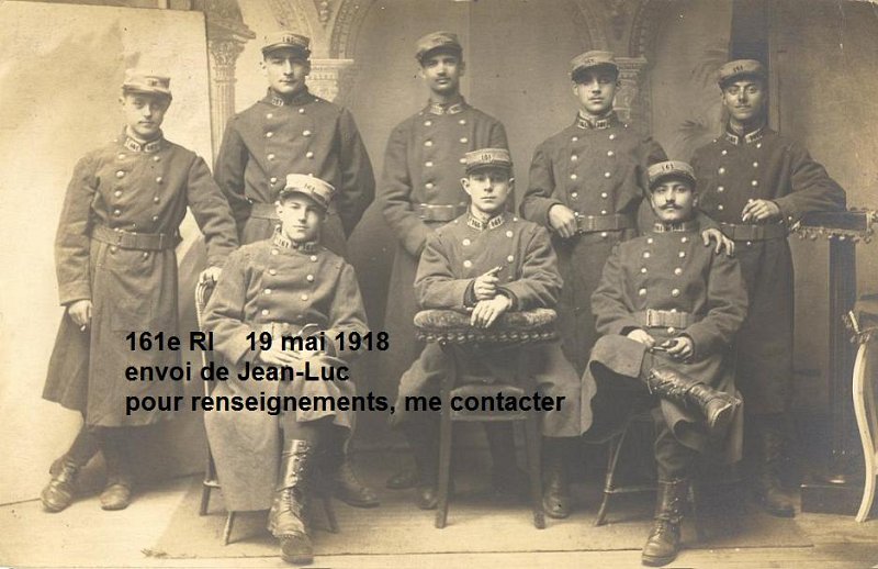 regiment161 10.jpg - Photo N° 10 : Soldats du 161e régiment d'infanterie.