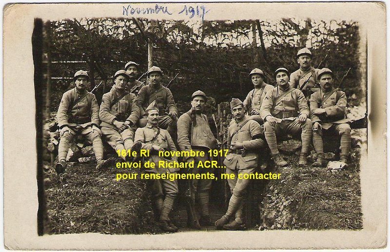 regiment161 6.jpg - Photo N° 6 : Soldats du 161e régiment d'infanterie.