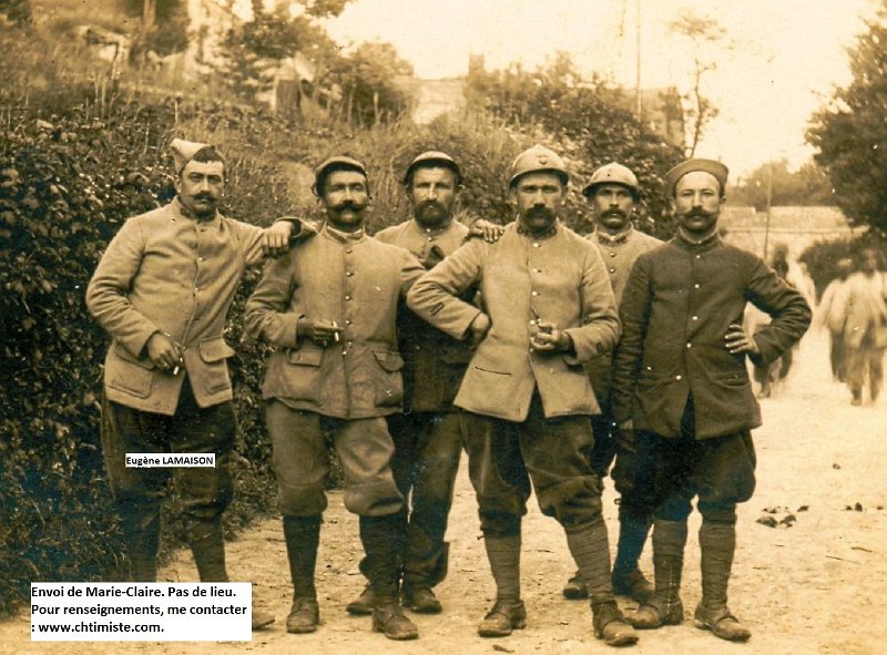 regiment16 14.jpg - Photo N° 18 : Eugène LAMAISON du 16e régiment d'infanterie - 1916