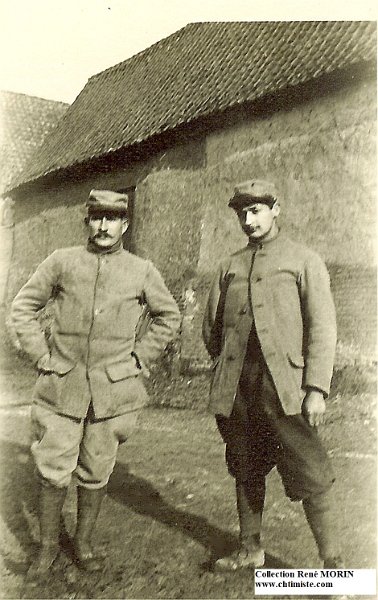 125.jpg - 125 : Cuisiniers de la popote Gustave CATELIN et Georges HATRY