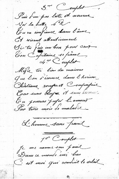 09.jpg - Cahier de chansons et de poèmes de Jean Marie DUCLOS du 68e régiment d’infanterie. Les lire ici :    http://www.chtimiste.com/carnets/Duclos/Duclos.htm