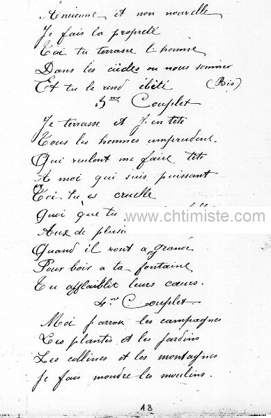 18.jpg - Cahier de chansons et de poèmes de Jean Marie DUCLOS du 68e régiment d’infanterie. Les lire ici :    http://www.chtimiste.com/carnets/Duclos/Duclos.htm