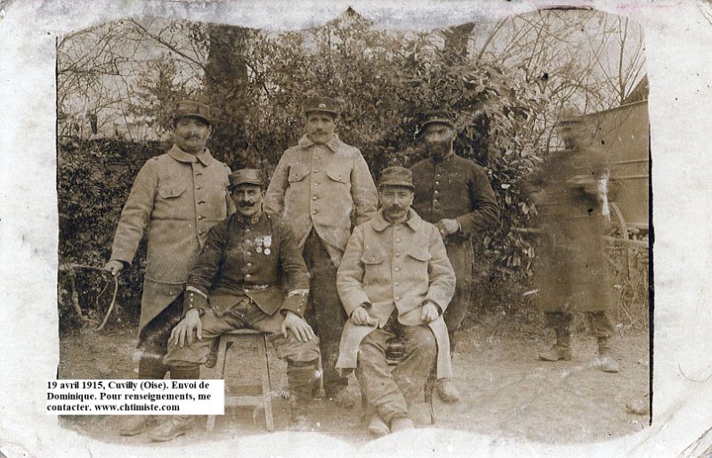 regiment69 25.jpg - Photo N° 25 : 19 avril 1915, Cuvilly (Oise).