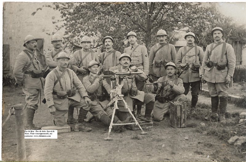 regiment99 20.jpg - Photo N° 20 : Mitrailleurs au 99e régiment d'infanterie