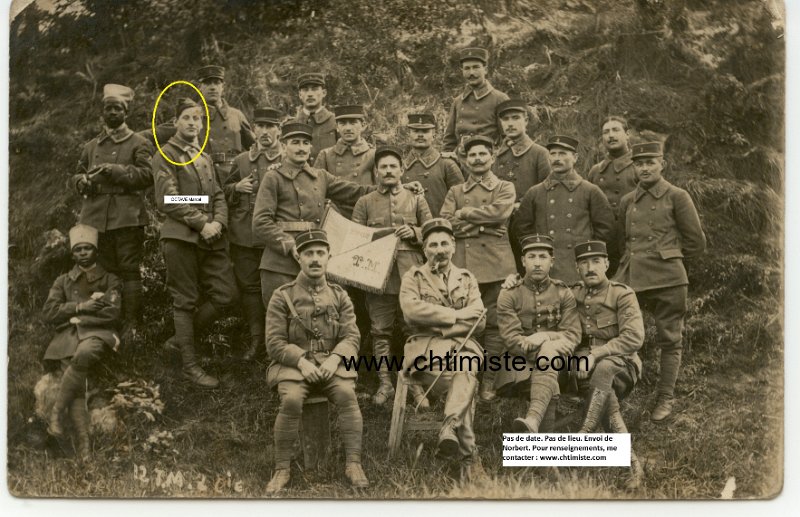 tirailleursmarocains4 8.JPG - Photo N° 8 : Marcel OCTAVE du 12ème bataillon de Tirailleurs Marocains - 1918 - Dans l'Aisne