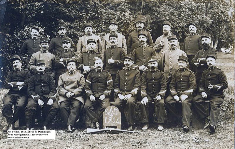 regimentartillerieterritoriale11 1.jpg - Photo N° 1 : Groupe du 11e régiment d'artillerie territoriale - 1914