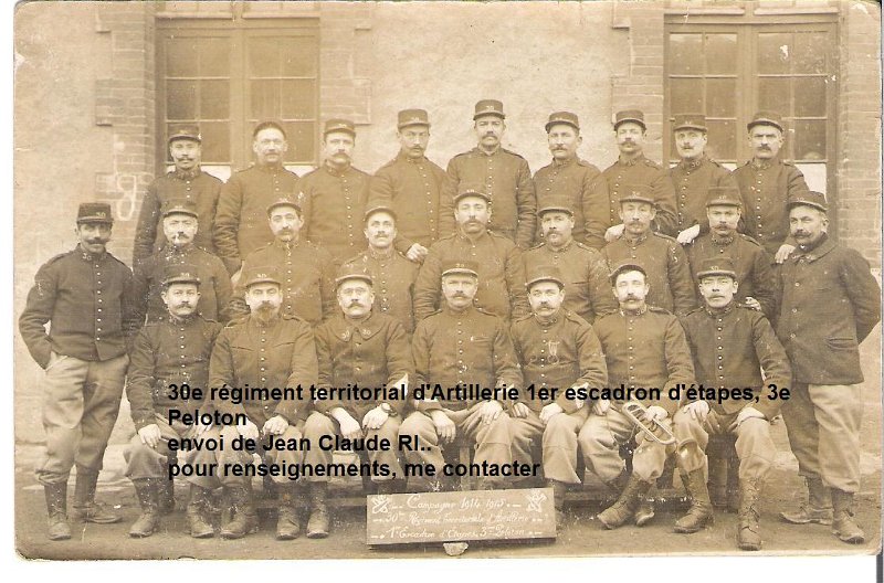 regimentartillerieterritoriale30 1.jpg - Photo N° 1 : Groupe territorial du 30e régiment d'artillerie.