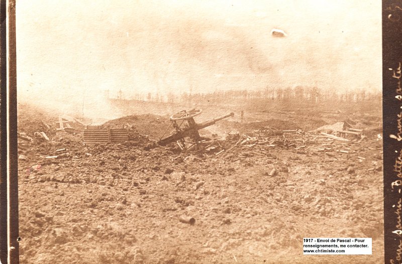 20a.jpg - 20 : Position de la Croix-sans-Tête - Mai 1917 - 225e régiment d'artillerie de campagne.