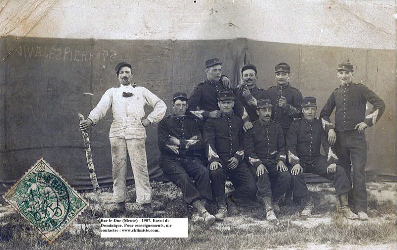 regimentartillerie5 11.jpg - Photo N° 11 : Bar-le-Duc (Meuse) - 1907.