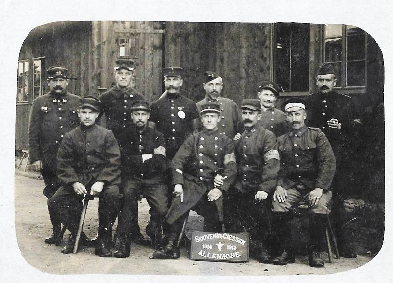 giessen17.jpg - Photo N° 17 : '' Souvenir de Guissen - 1914  1915  Allemagne ''