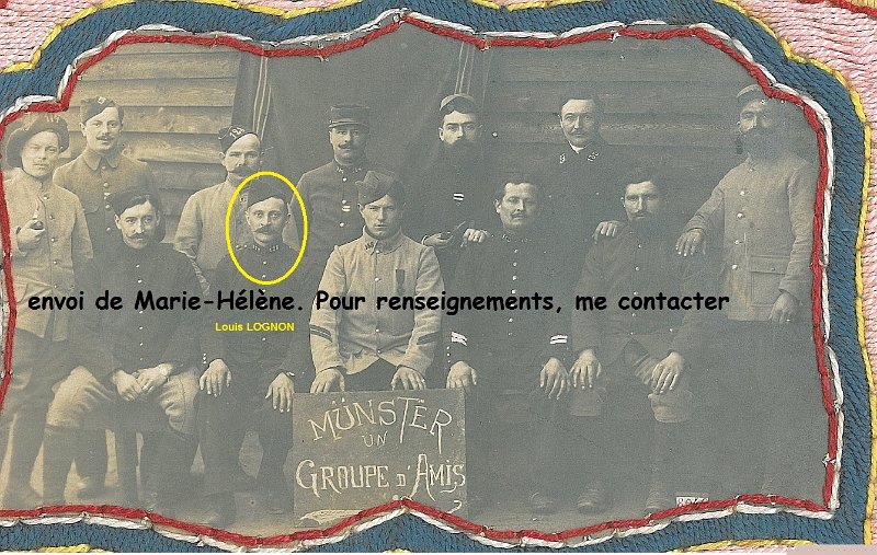 munster7.jpg - Photo N° 7 : Le carnet de captivité de Louis LOGNON, prisonnier dans ce camp est publié sur mon site à cette adresse : ---> http://www.chtimiste.com/carnets/Lognon/Lognon.htm  <---- Beaucoup de noms y sont cités