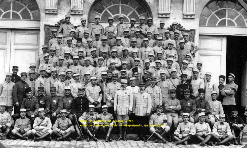 ecolecavalerieSaumur.jpg - 1916 Saumur école de cavalerie