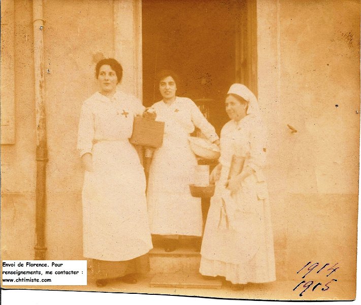 Montélimar2.jpg - Photo N° 2 : 3 infirmières de l'hôpital de Montélimar.
