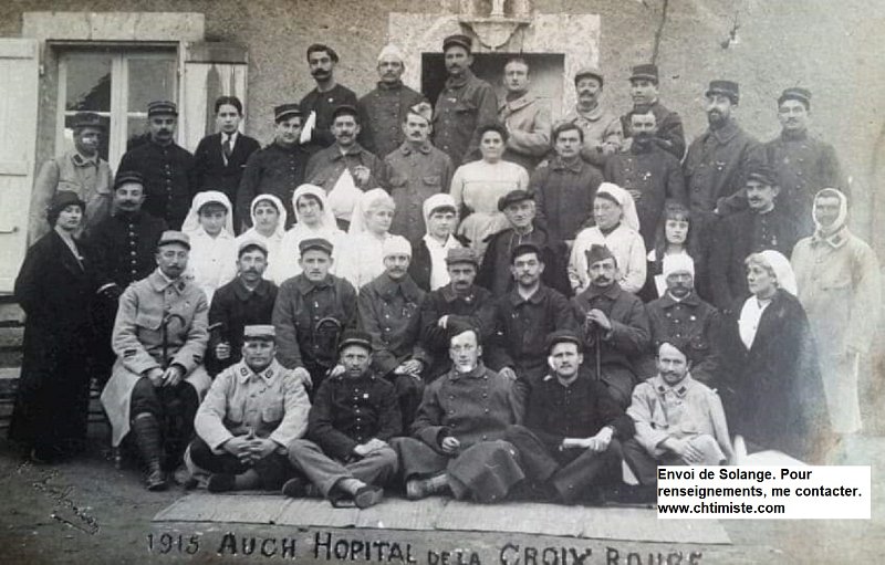 auch2.jpg - Photo N° 2 : Auch (32) - Hôpital de la Croix-Rouge - 1915