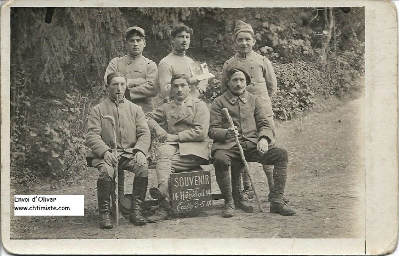 Ecully1.jpg - Hôpital 14 de Cuvilly, 3 mai 1918.