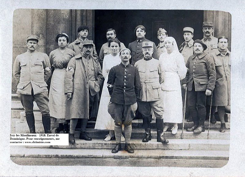 Issy2.jpg - Photo N° 2 : Hôpital militaire d'Issy-les-Moulineaux - 1918