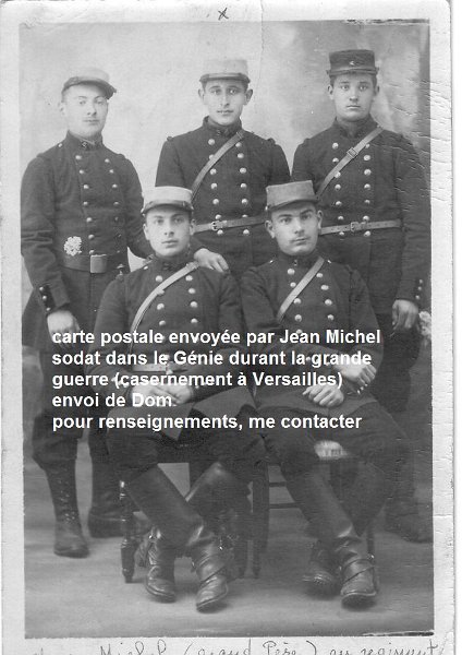regimentmystere85.jpg - 85: Un internaute, François D... nous propose : " soldats du 5ème Génie de Versailles "