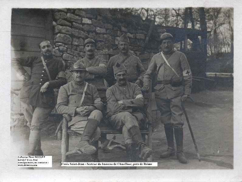 16.jpg - 16 : Collection d'Henri ROUGET du 204e régiment d'infanterie - Croix Saint-Jean - Secteur du hameau de Chauffour, près de Reims