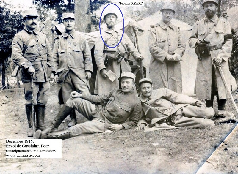 regiment276 2.jpg - Photo N° 2 : Décembre 1915 - REARD Georges a été fait prisonnier au Bois des Buttes, sud de la Ville-au-Bois, le 10 mars 1916. Il était à cette époque sergent-major au 276e régiment d'infanterie depuis le 16/01/1915 - Interné aux camps d'Hameln, de Minden, Soltau, de Minden, de Münster II, puis celui de Steinhorst, comme le montre les nombreuses fiches d'entrée de ces camps.