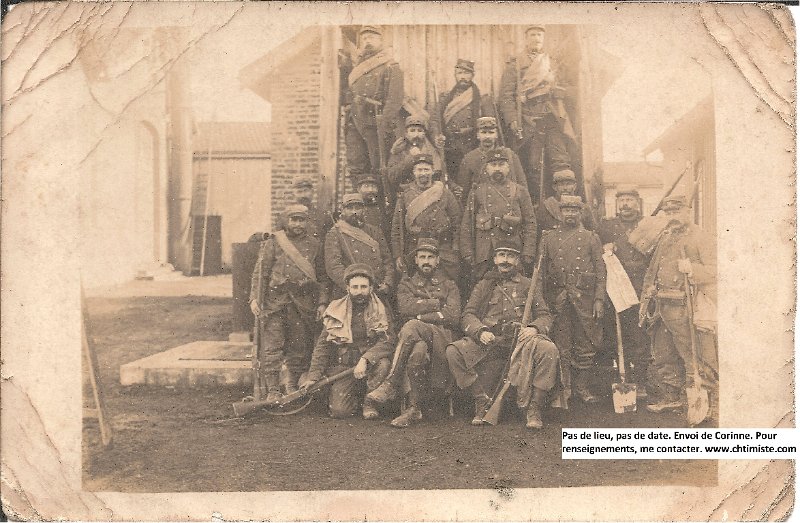 regimentterritorial23 11.jpg - Photo N° 11 : soldats du 23e régiment d'infanterie territoriale.