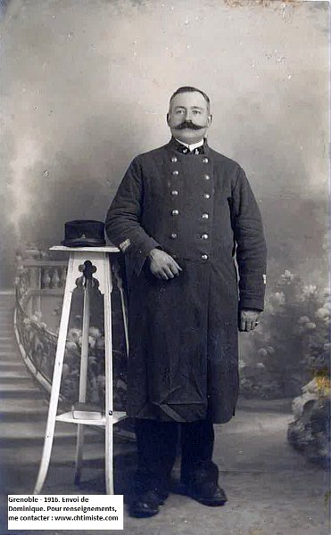 basconbert.jpg - Le caporal BASCOBERT le 02 janvier 1916 à Grenoble. 4ème régiment d'infanterie ou 4ème régiment d'infanterie territoriale ?