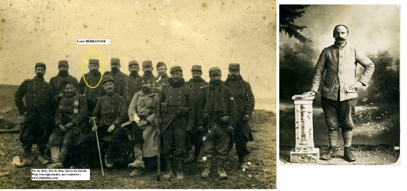 regimentterritorial81 17.jpg - Photo N° 17 : Louis BERRANGER (né 1875 à  Bouée, 44) a fait toute la guerre au sein du 81ème régiment d'infanterie territoriale