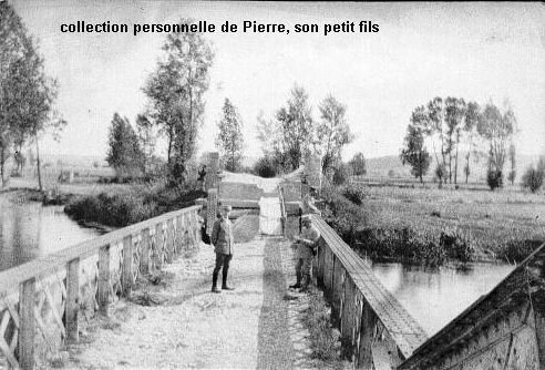 32- Pont de Troyon- campagne du 1 au 30-07-1915.jpg - Photo GARNIER N° 33 : Pont de Troyon- campagne du 1 au 30-07-1915