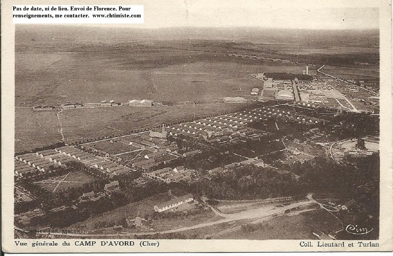 Avord1.jpg - Photo N° 1 : Camp d'Avord, vue générale
