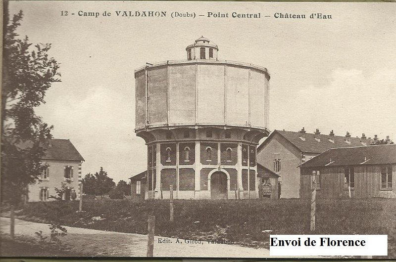 Valdahon2.jpg - Photo N° 2 : Camp de Valdahon. 1914-1918. Point central